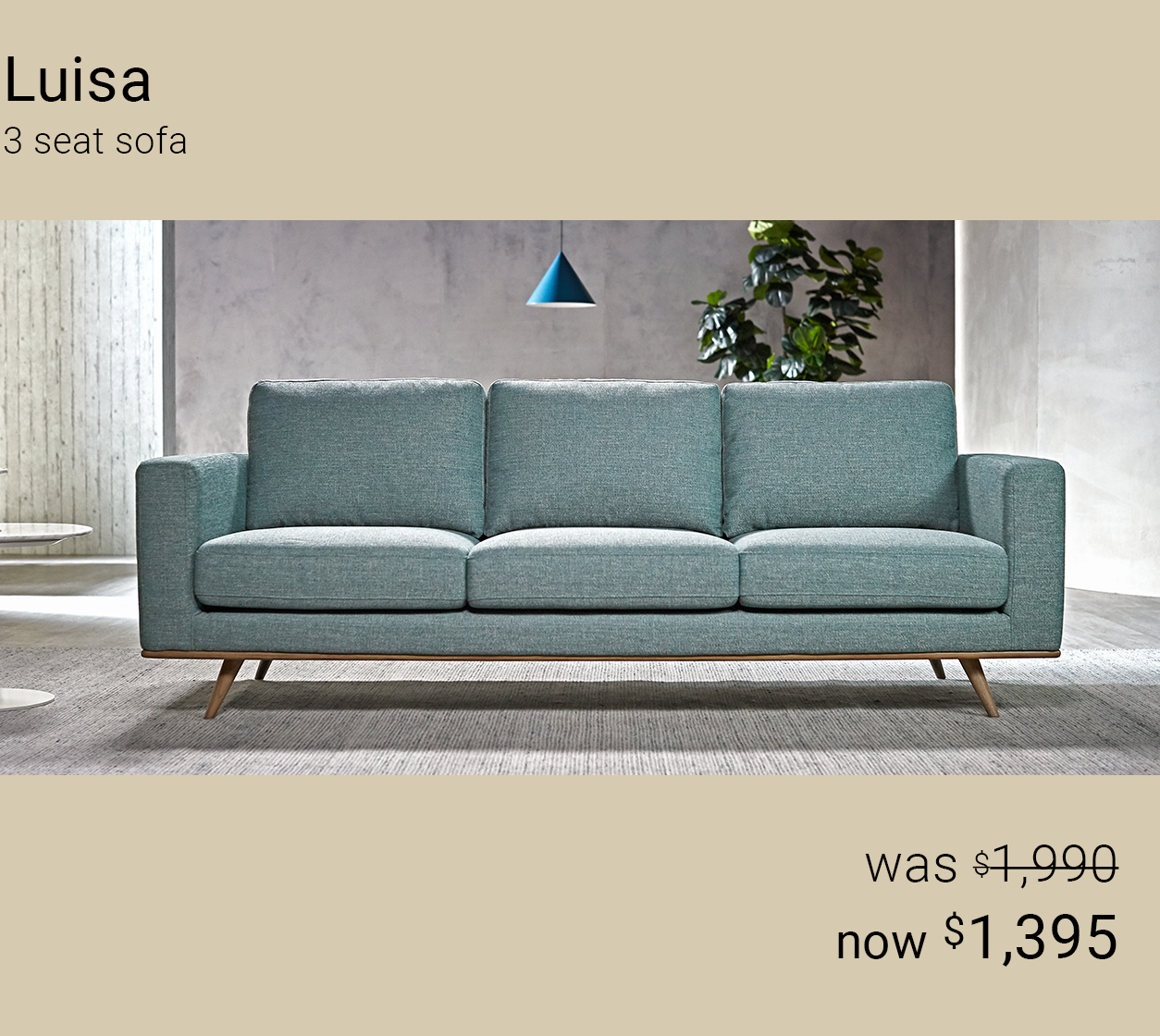 Nick scali luisa deals sofa